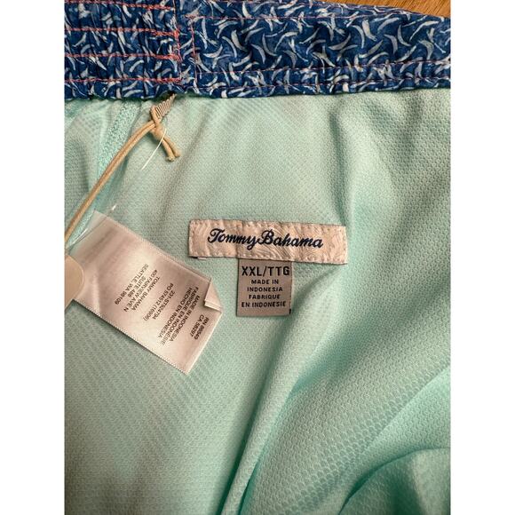 NWT Tommy Bahama Baja Beach Day Blooms Men's Mesh Swim Trunks with Pockets XXL - Picture 9 of 11